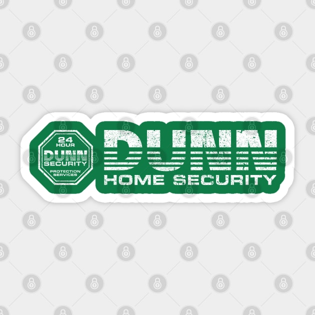 Dunn Home Security (Variant) Sticker by huckblade